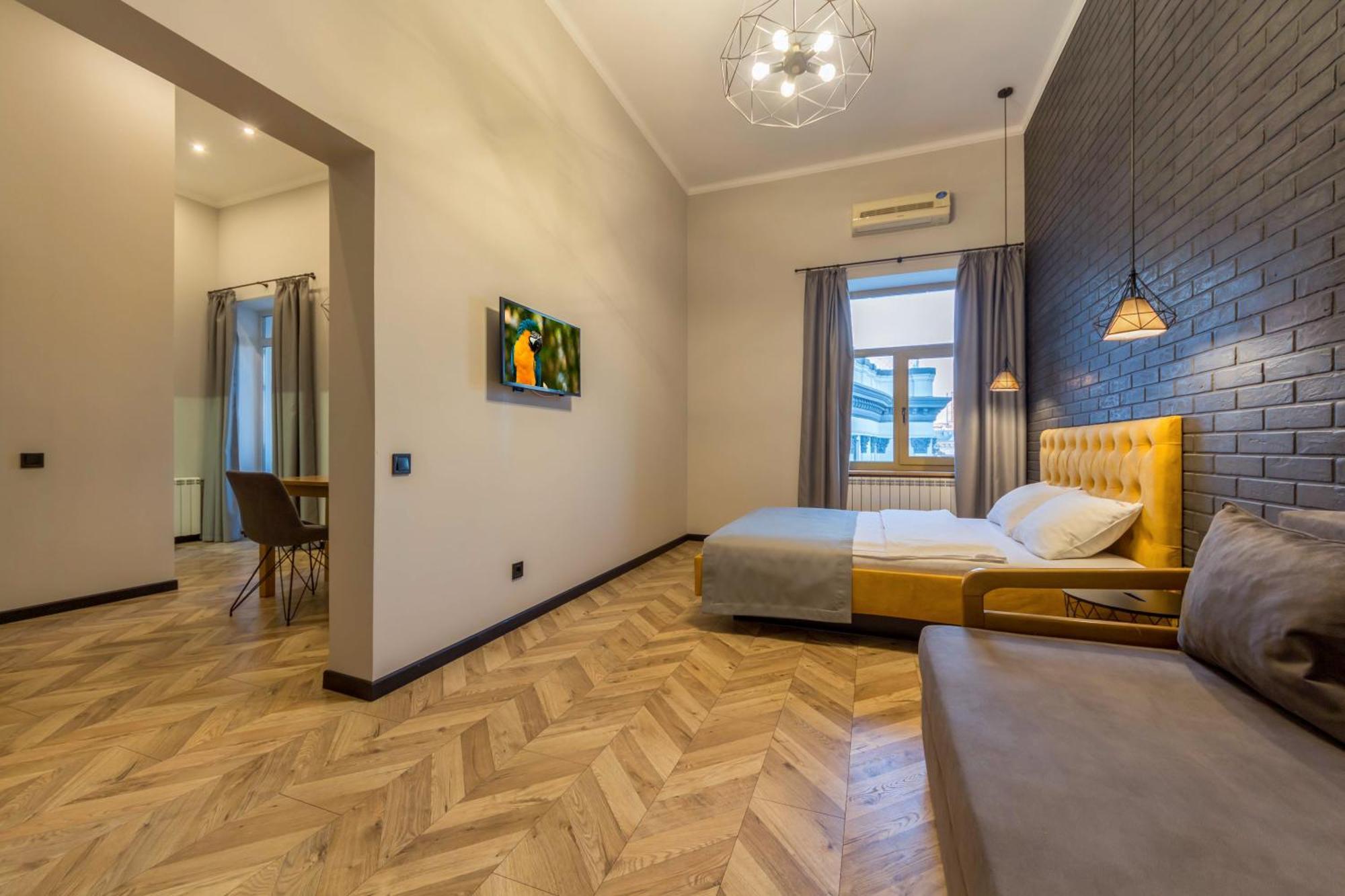 Idea Design Apart-Hotel Prorizna Kiew Exterior foto